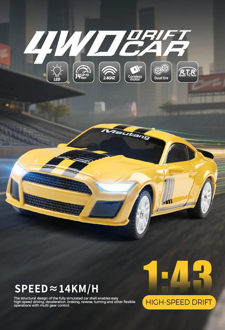 WLtoys K4308 1:43 Scale RC Drift Racing Car
