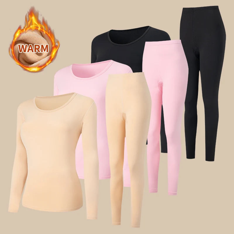 Women's Crewneck Top and Ankle-Length Pants Set