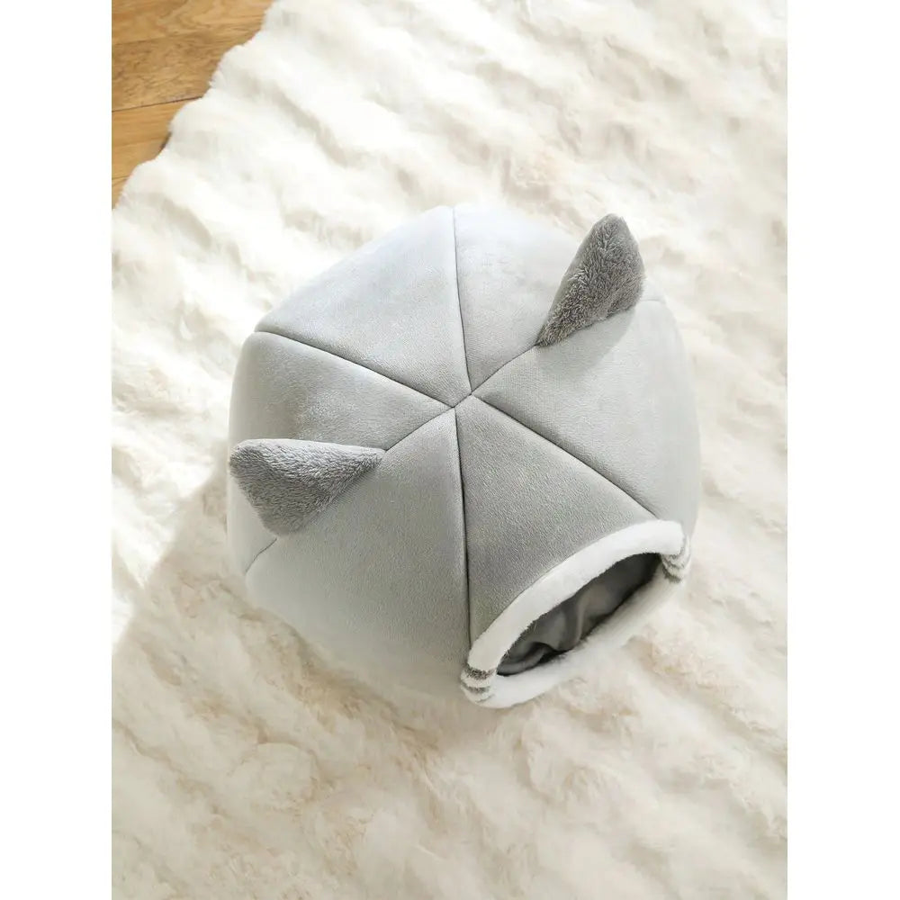 Soft Cat & Kitten Bed with Non-Slip Bottom