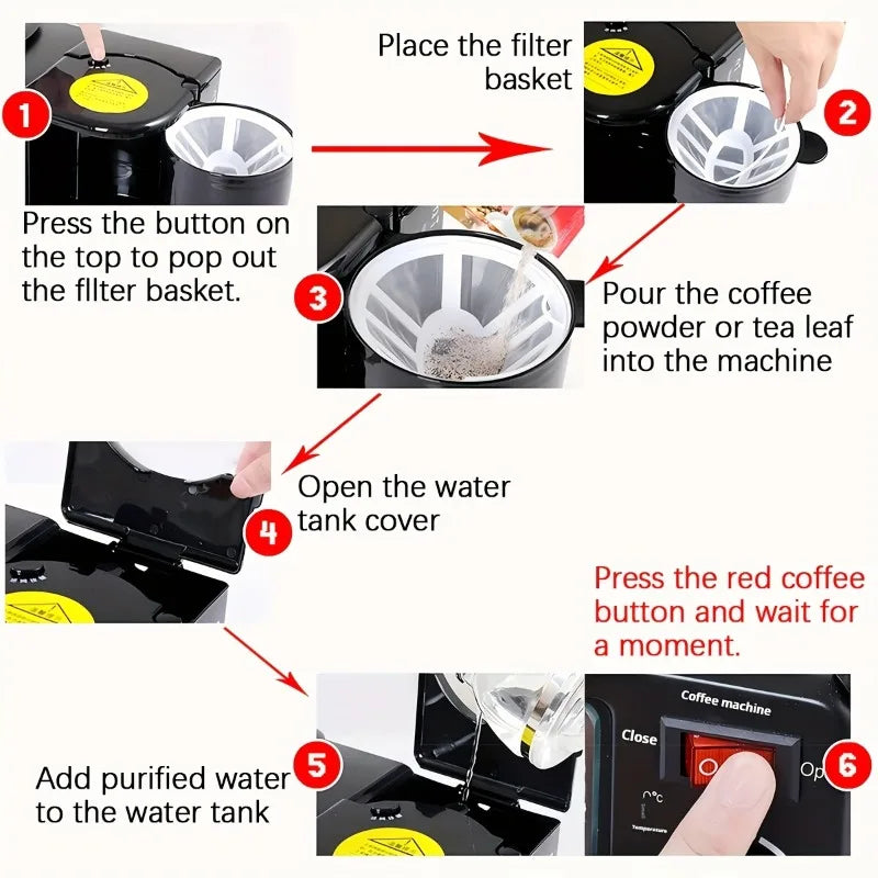 3-in-1 Countertop Breakfast Station with Timer