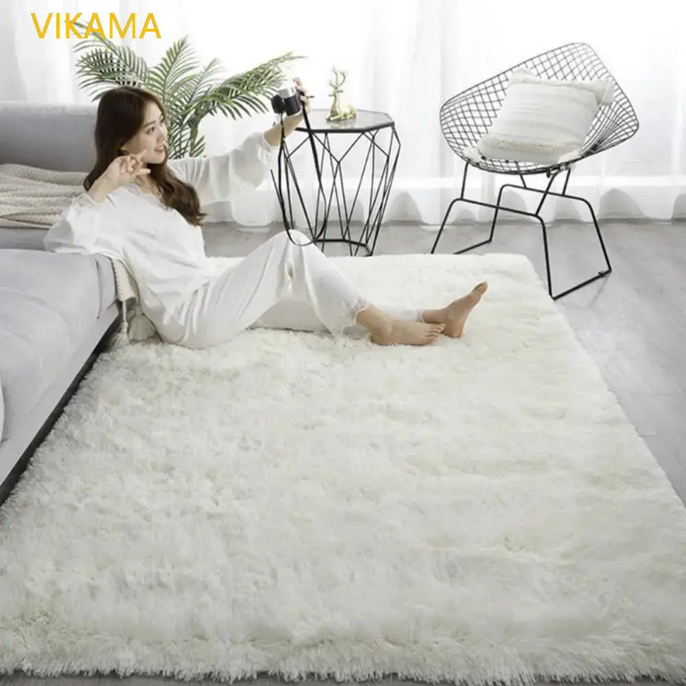 Soft Gradient Polyester Area Rug