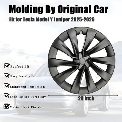 20-Inch Wheel Covers for Model Y Juniper – Set of 4