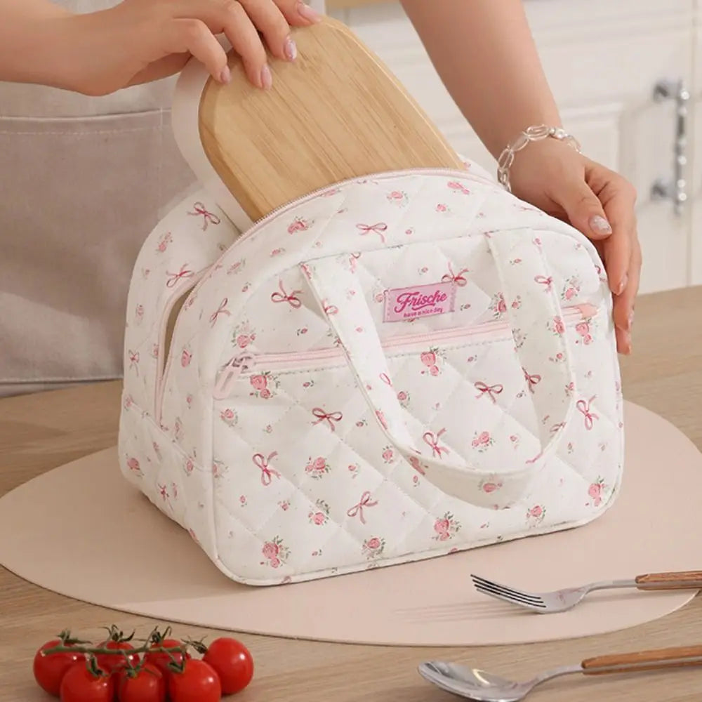 Portable Insulated Lunch Tote Bag