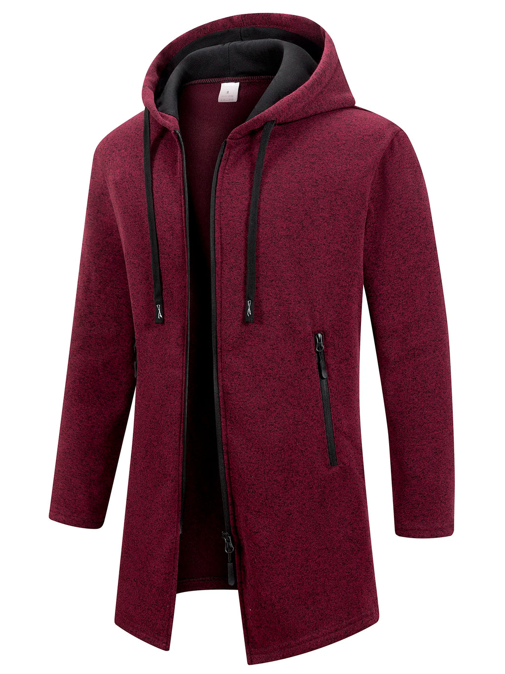 Men’s Zip-Front Hooded Jacket