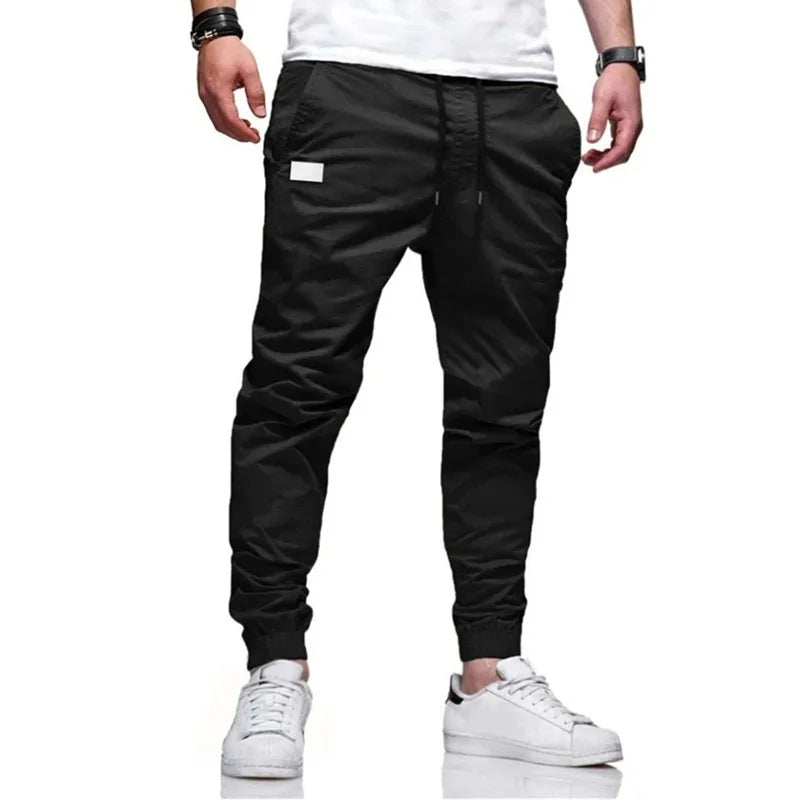 Men's Slim Multi-Pocket Cargo Joggers