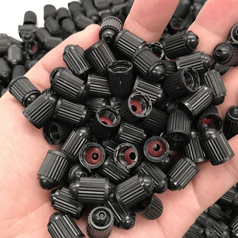 Plastic Tire Valve Caps – Pack of 100