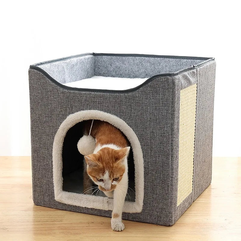 Large Foldable Cat House