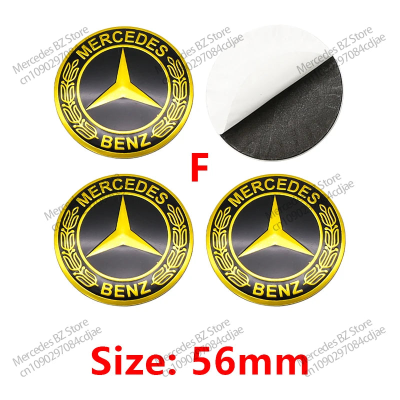 Wheel Center Caps or Stickers – Set of 4