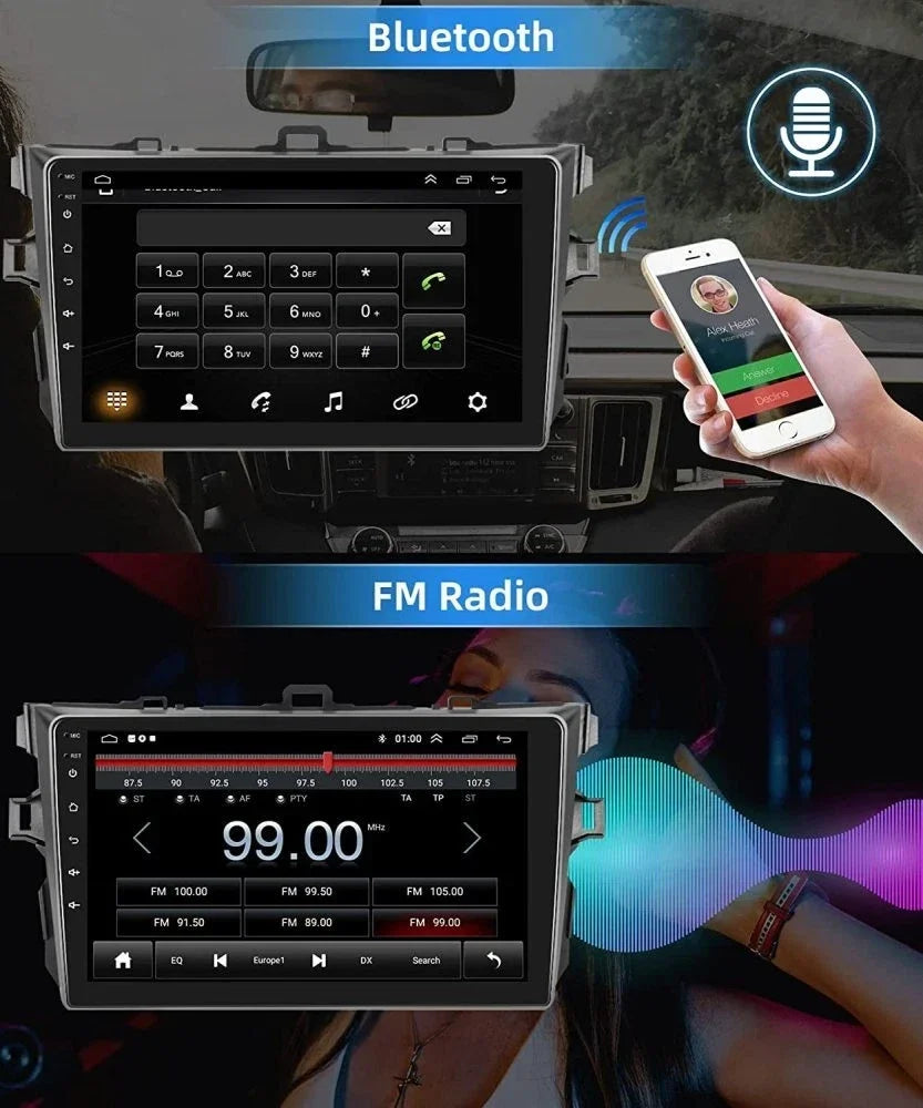 9-Inch Stereo for Toyota Corolla E140/E150 — 4 GB / 64 GB