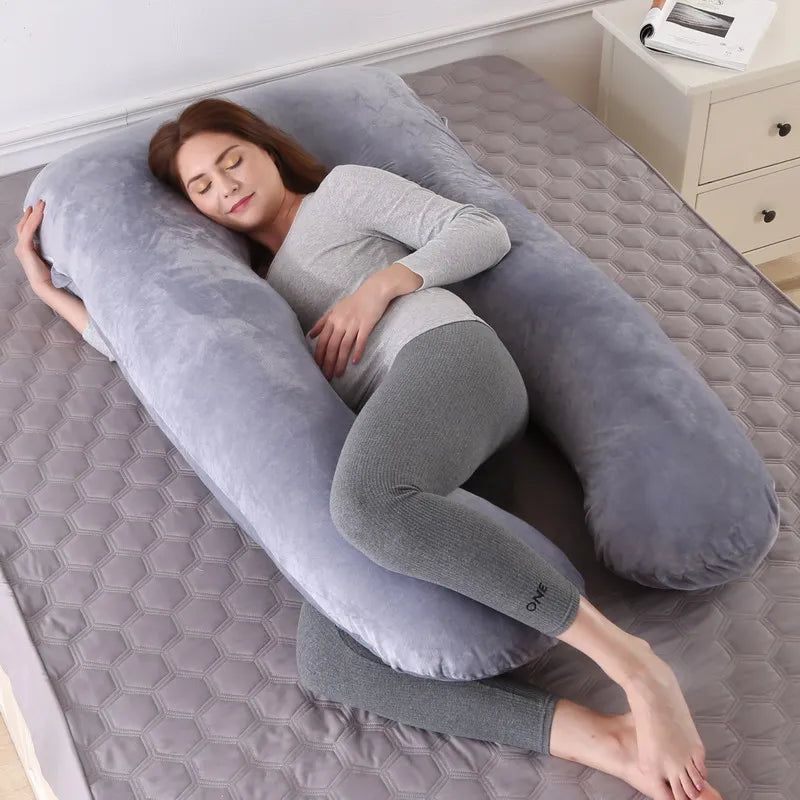 U-Shaped Maternity Support Pillow – 120 × 70 cm