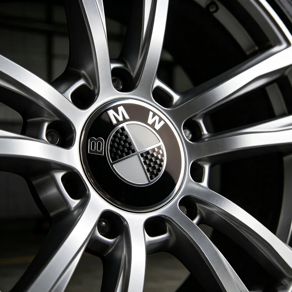 56 mm Wheel Center Stickers – Set of 4