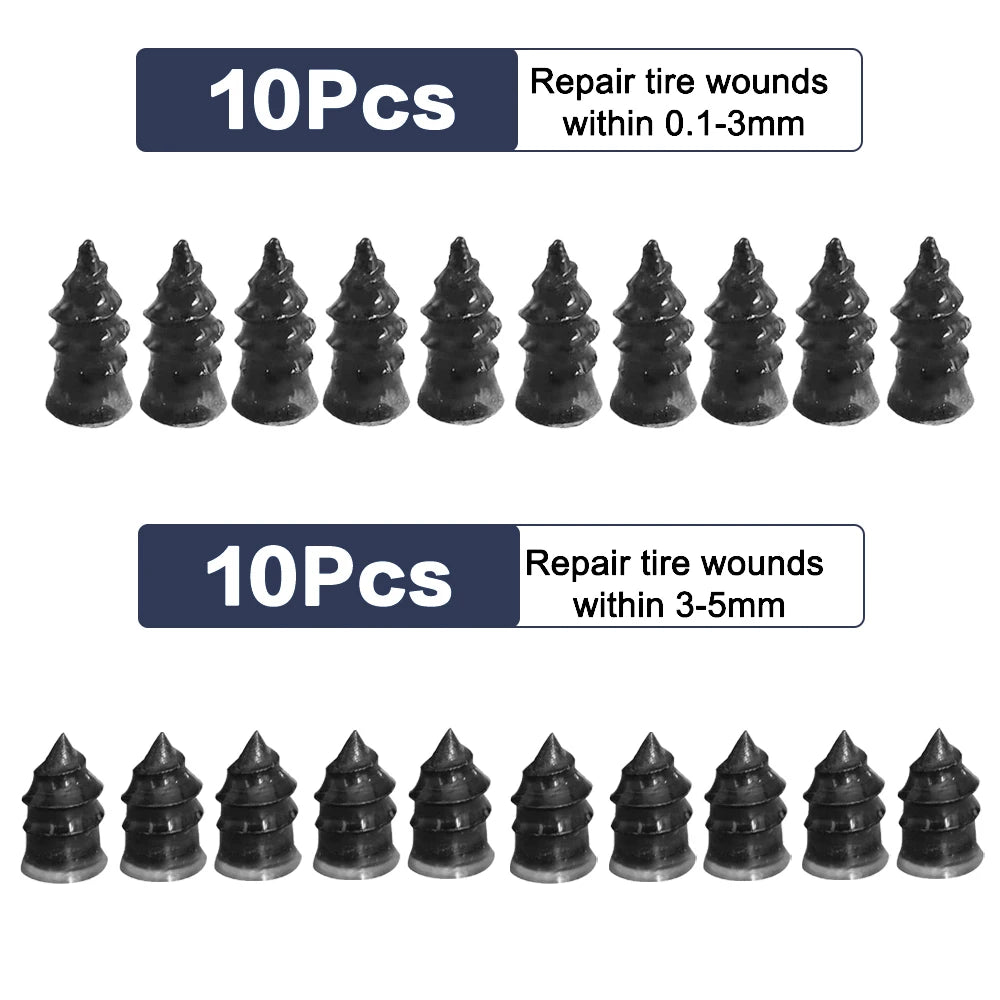 Rubber Tire Repair Nails – Assorted Packs