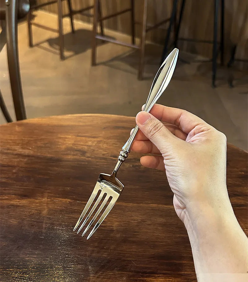 Stainless Steel Cutlery Set — 6 Pieces