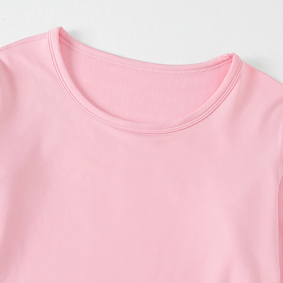 Women's Crewneck Top and Ankle-Length Pants Set