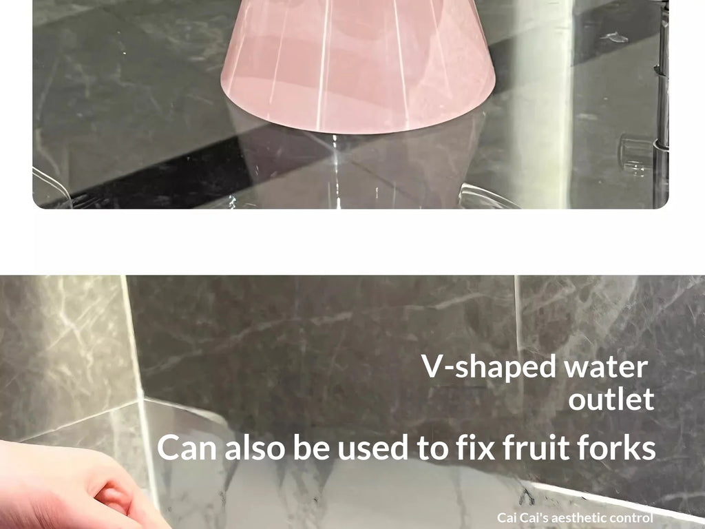 Raised Plastic Fruit Draining Tray
