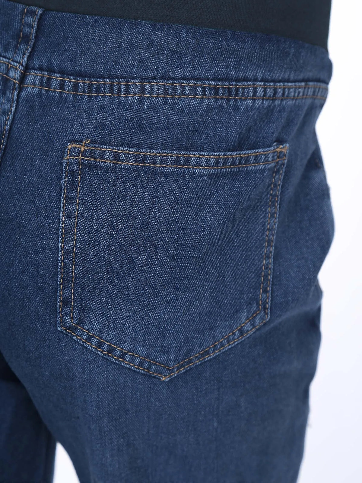 Pregnant Women Jeans High Waist Support Belly Maternity Hip Lifting Elastic Denim Pants Shorts for Daily Work Street Loungewear Whispering Desires Shoppe