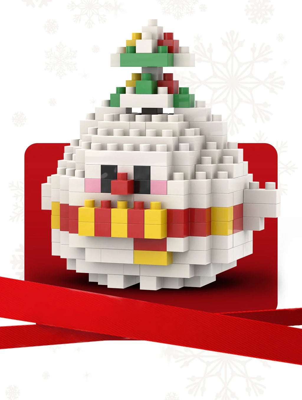 Santa & Reindeer Holiday Micro Building Block Sets