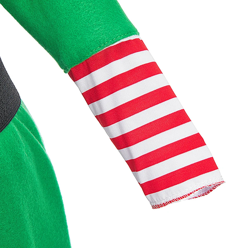 Kids Adult Christmas Clothing Set Kids Tops Pants Hat Belt Children Xmas Clothes Baby Boy Girl Birthday Outfit Elves Costume Whispering Desires Shoppe