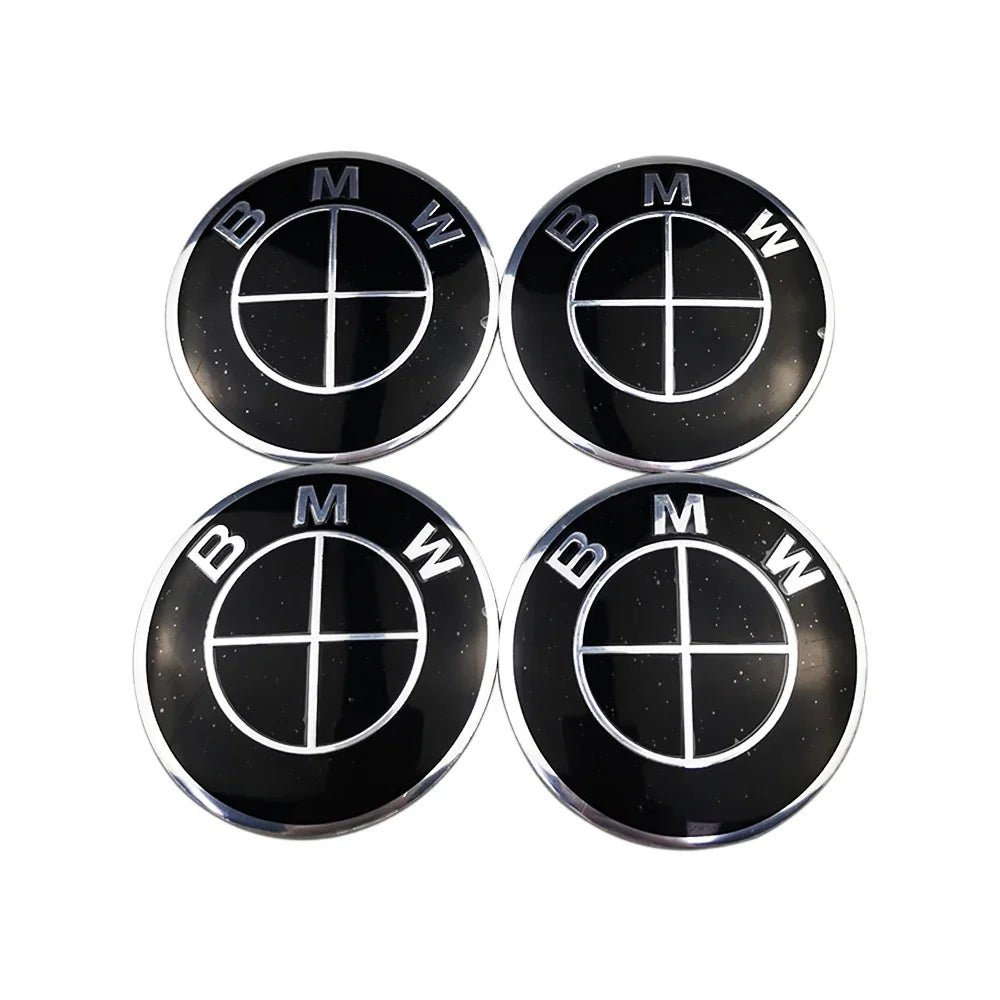 56 mm Wheel Center Stickers – Set of 4