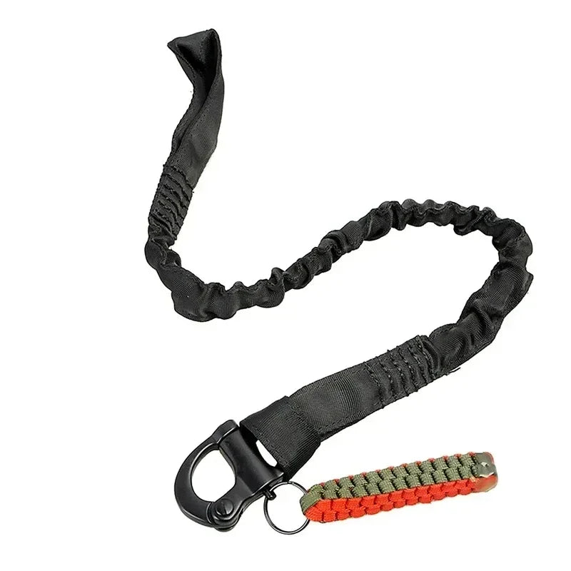 Quick-Release Elastic Equipment Lanyard, 55 cm