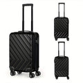 Black 20-Inch Spinner Suitcase