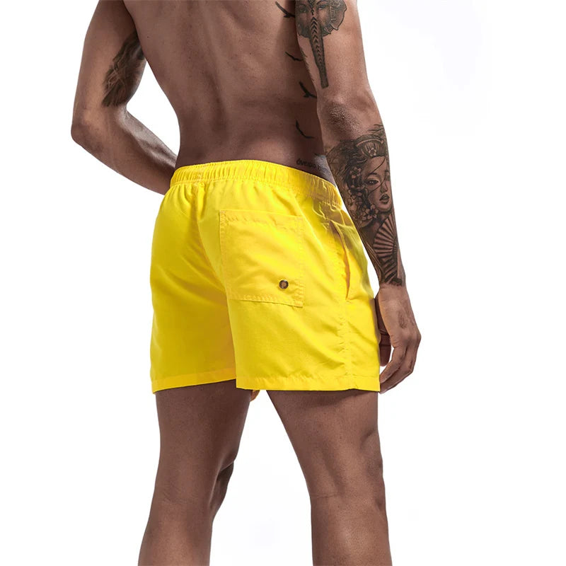 Men's Swim Trunks with Mesh Lining