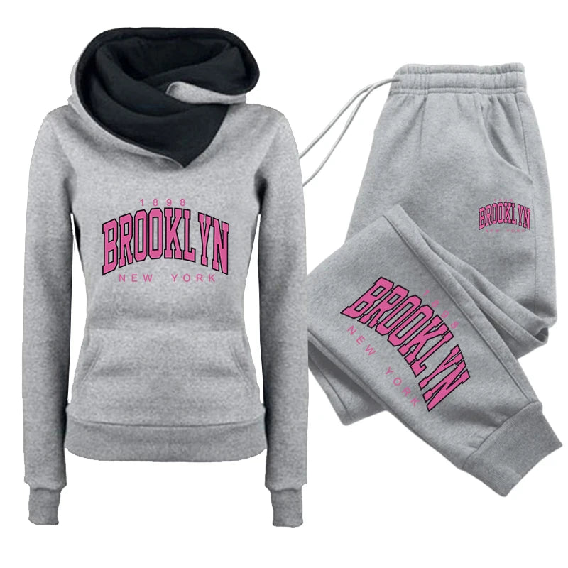 Women's Printed Hoodies and Pants — Separates or Set