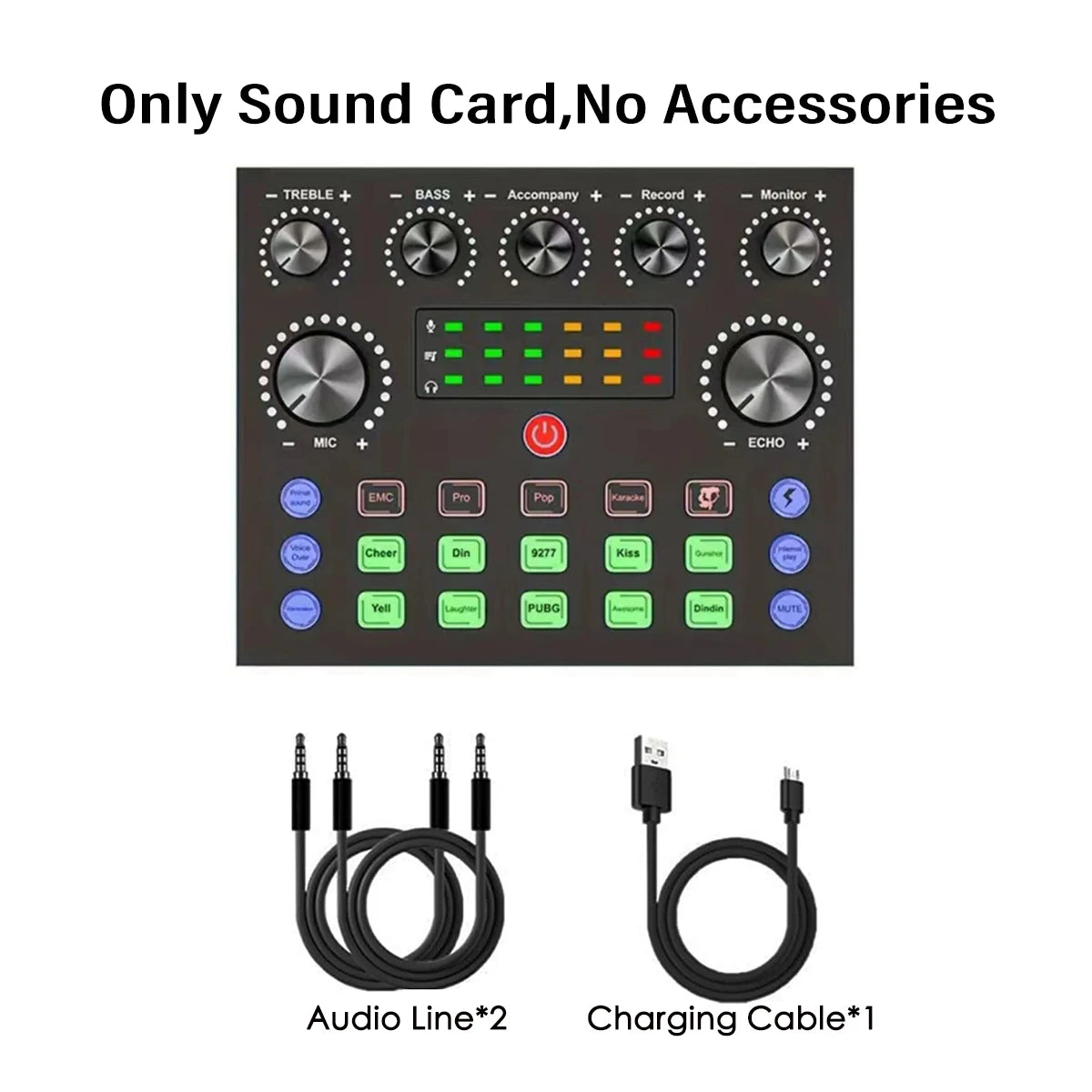 V8S Podcast Microphone & Audio Mixer Bundle