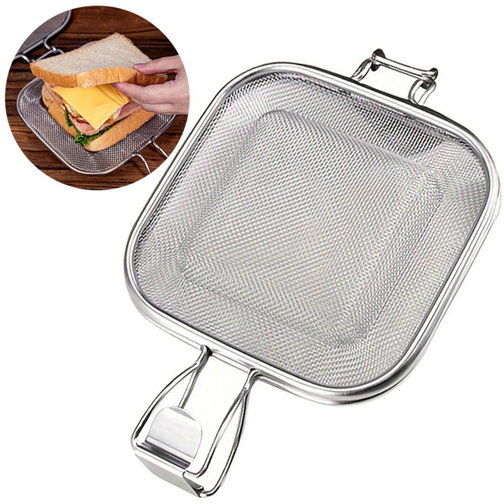 Stainless Steel Sandwich Grill Basket