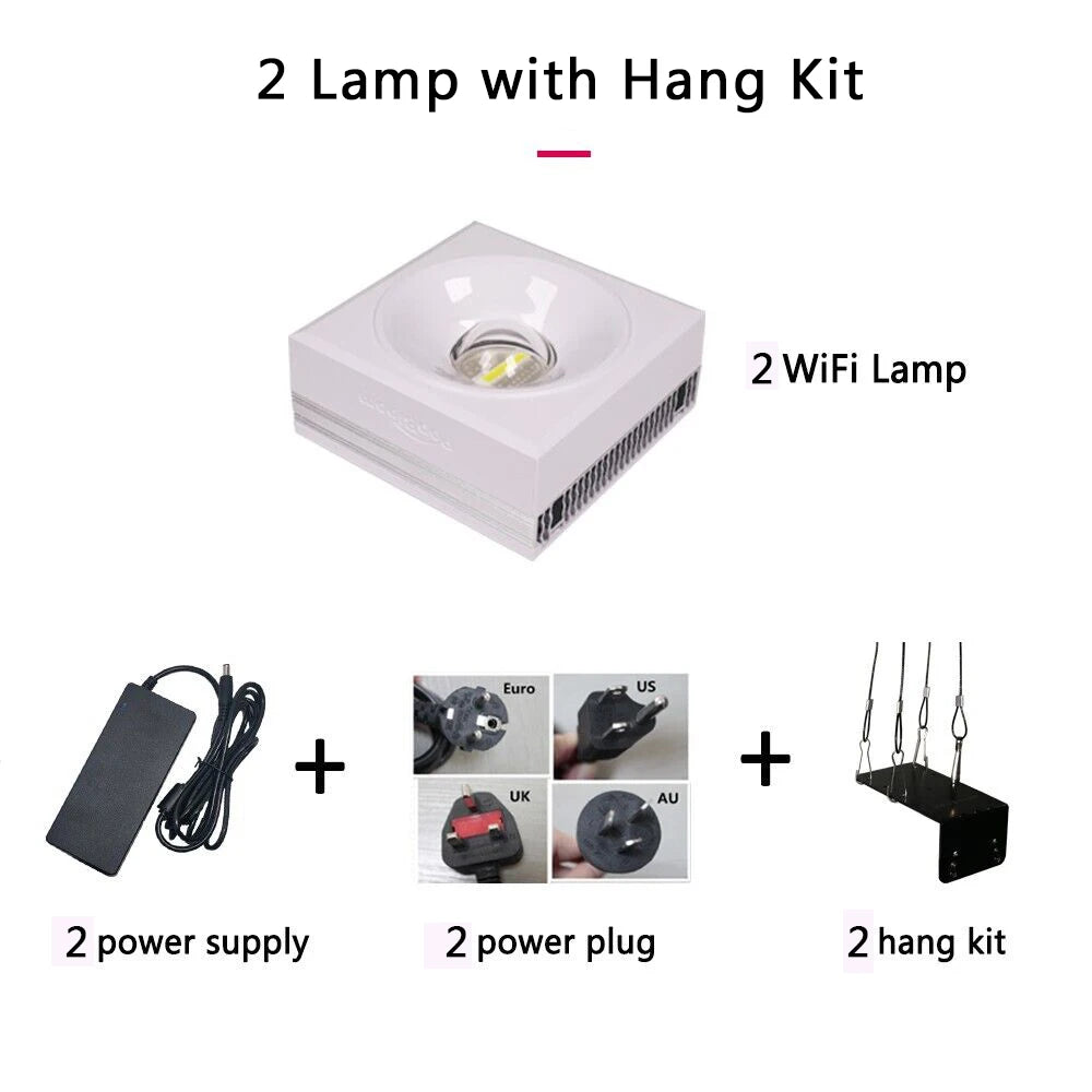 PopBloom RL90 WiFi Reef Aquarium LED Light