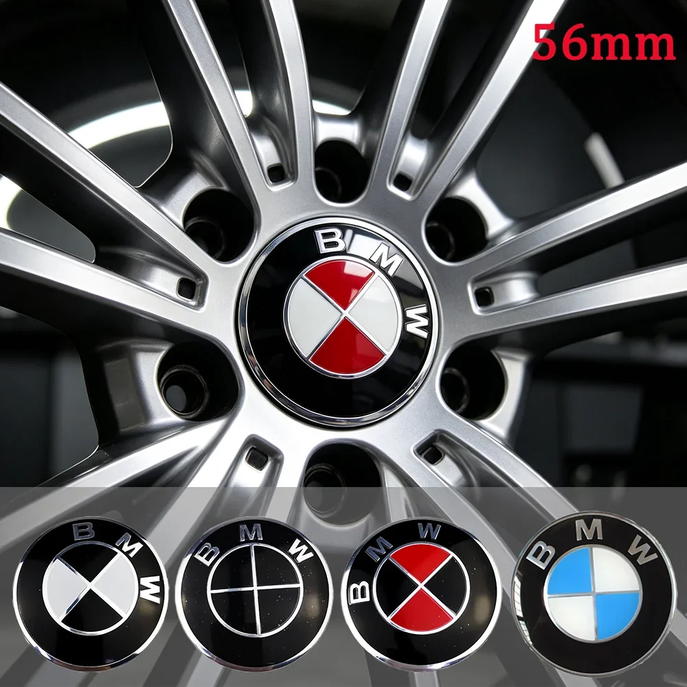 56 mm Wheel Center Stickers – Set of 4