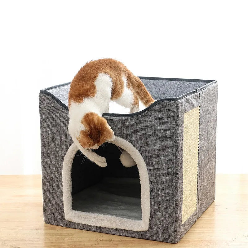 Large Foldable Cat House