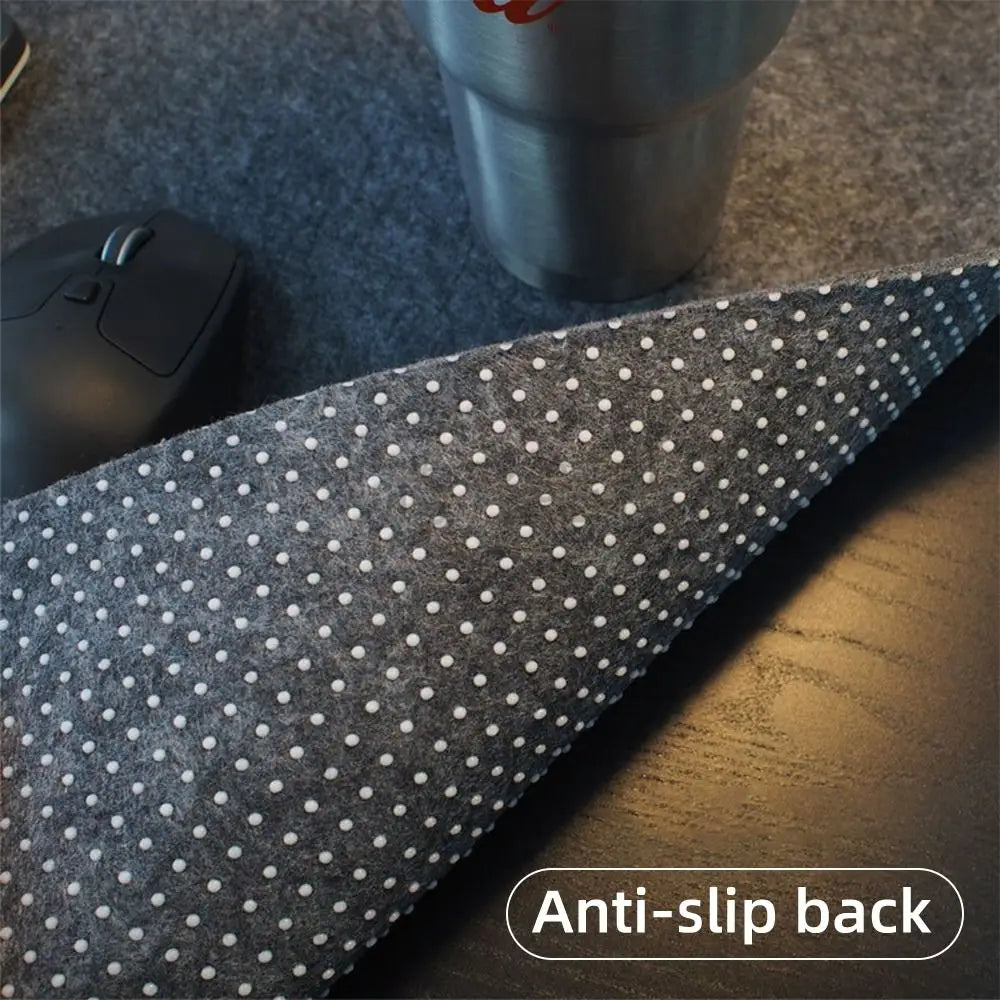 Felt Desk Mat & Extended Mouse Pad