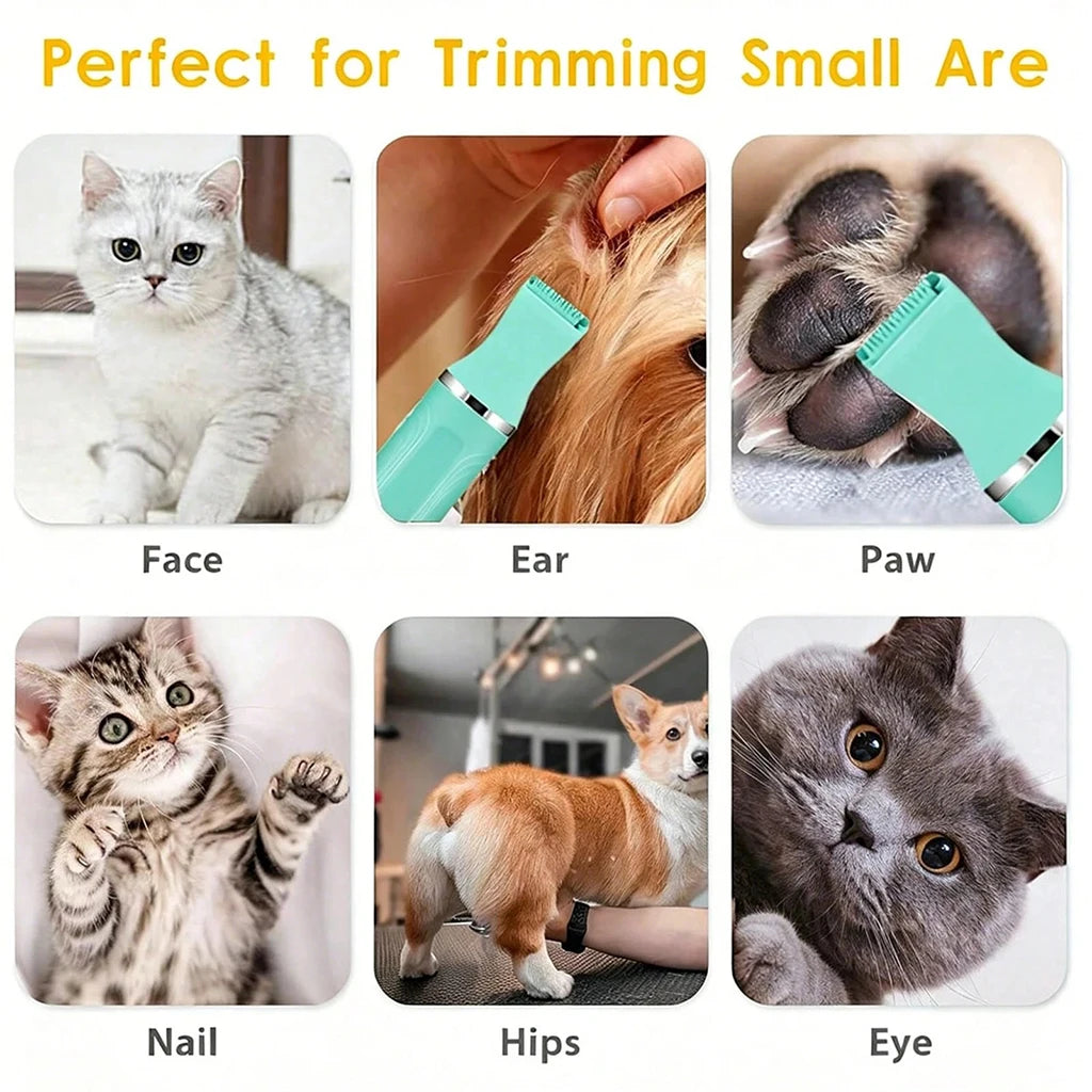 SHUYU Four-in-One Rechargeable Pet Grooming Trimmer