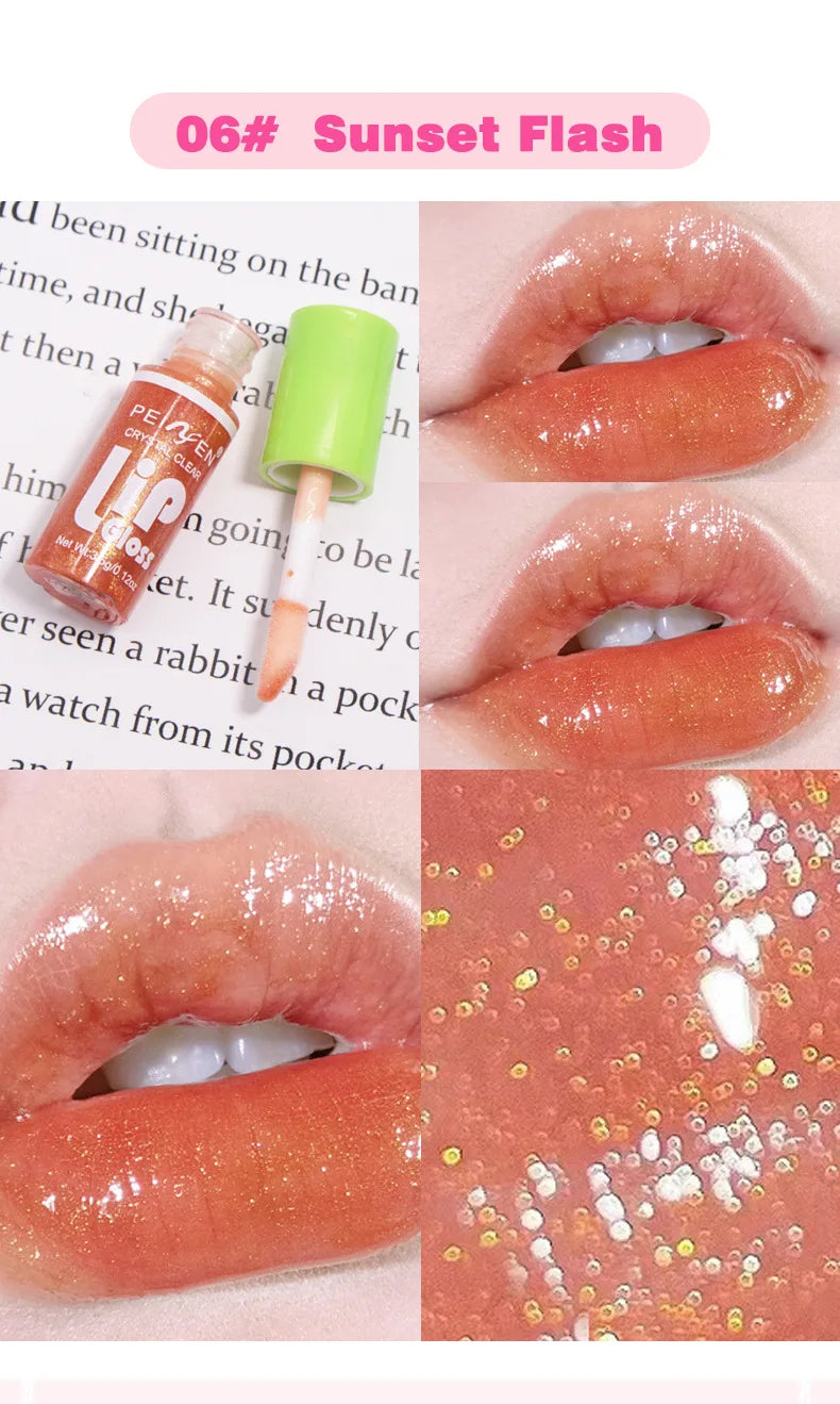 Mirror-Shine Lip Gloss – 6-Piece Set