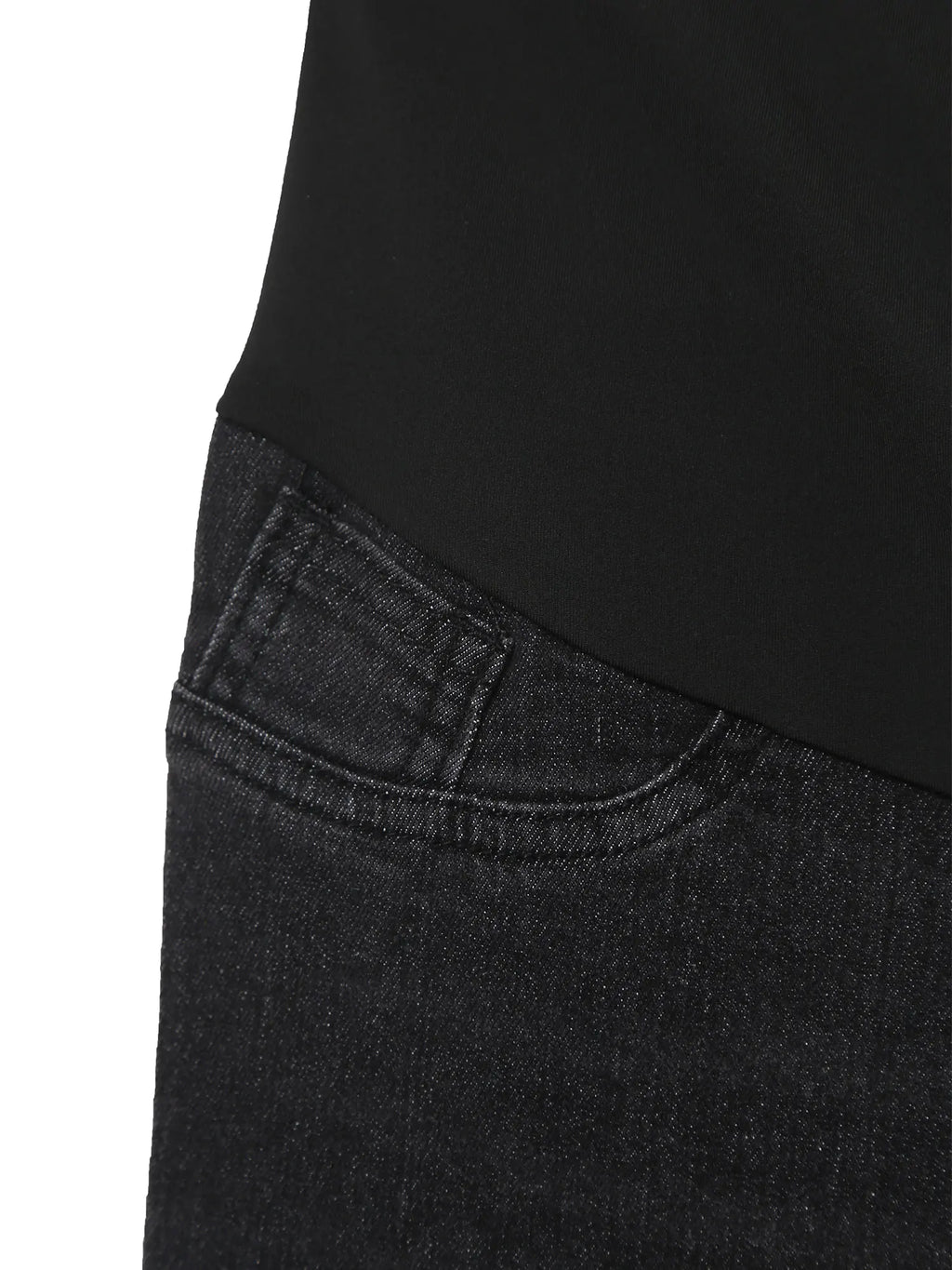 Pregnant Women Jeans High Waist Support Belly Maternity Hip Lifting Elastic Denim Pants Shorts for Daily Work Street Loungewear Whispering Desires Shoppe