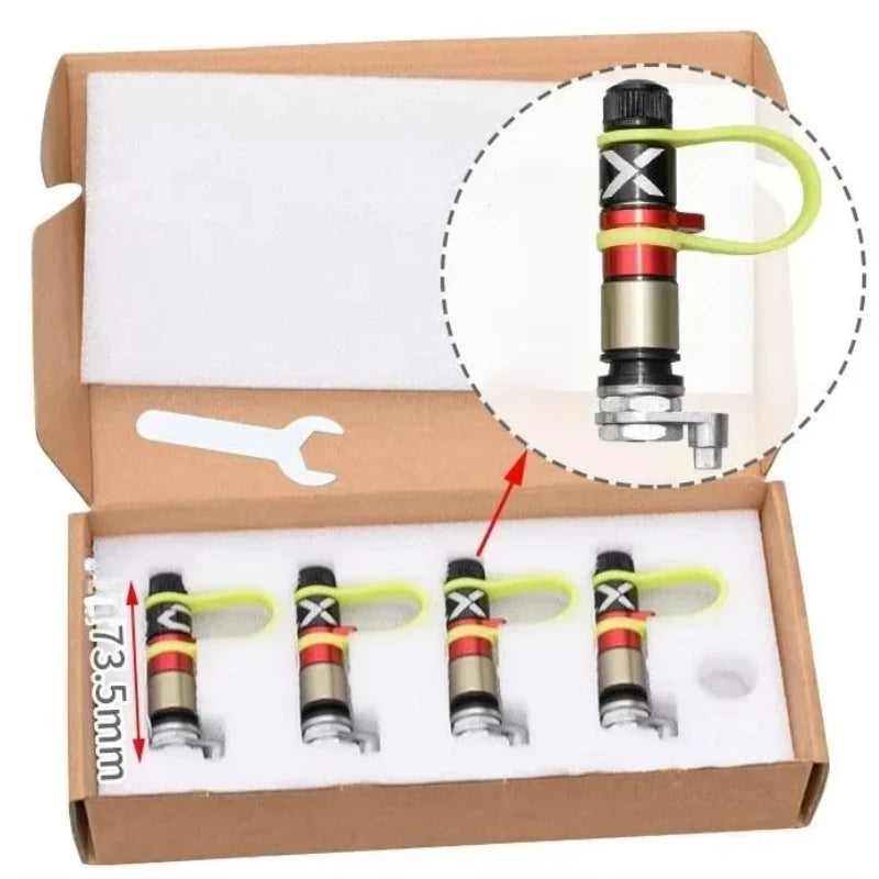 Off-Road Quick-Release Tire Valves – 64 or 73.5 mm