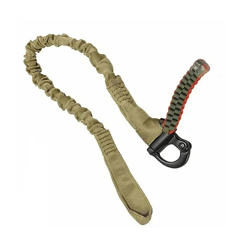 Quick-Release Elastic Equipment Lanyard, 55 cm