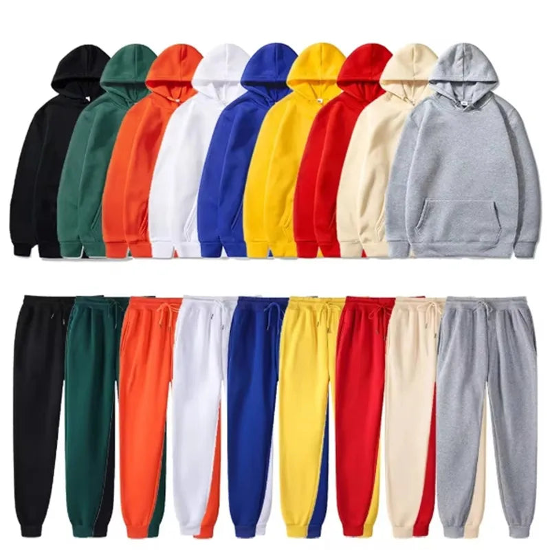 Men's Two-Piece Hoodie & Jogger Tracksuit