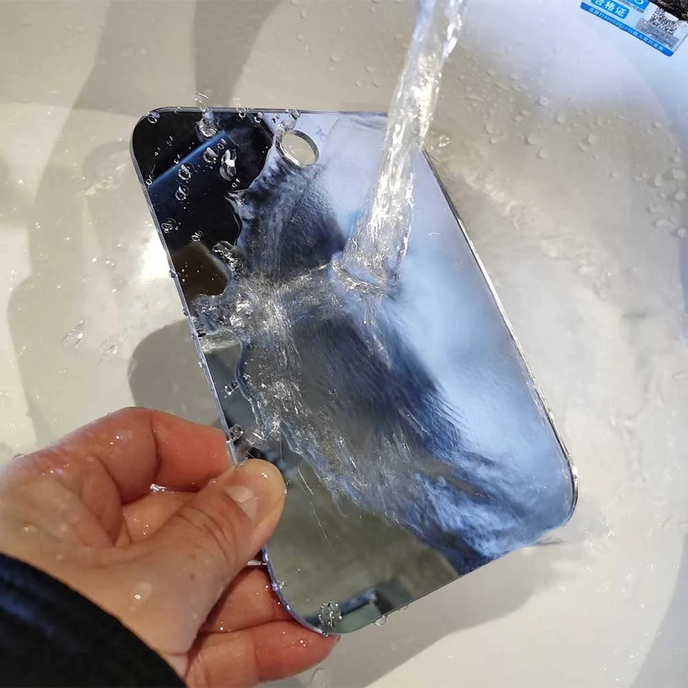 Portable Acrylic Makeup & Shaving Mirror