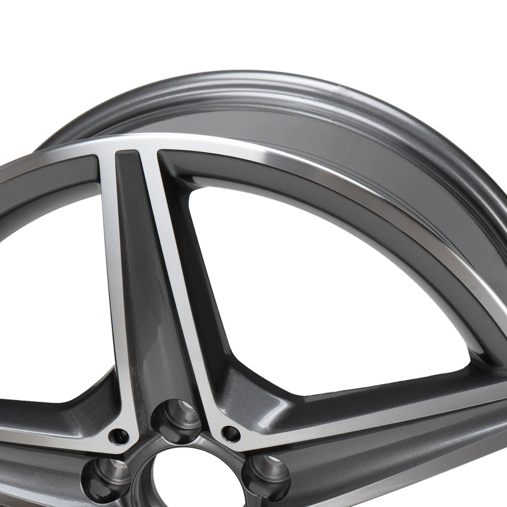 18×8.5 Aftermarket Alloy Wheel – 5×112, ET35, Gray