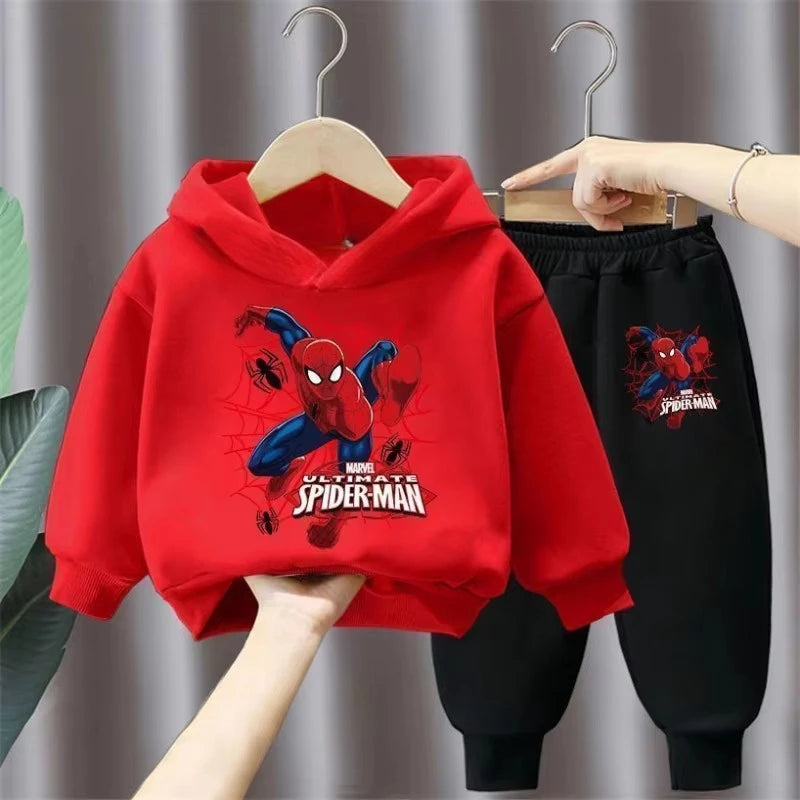 Children's Cartoon Sweatshirt and Pants Set