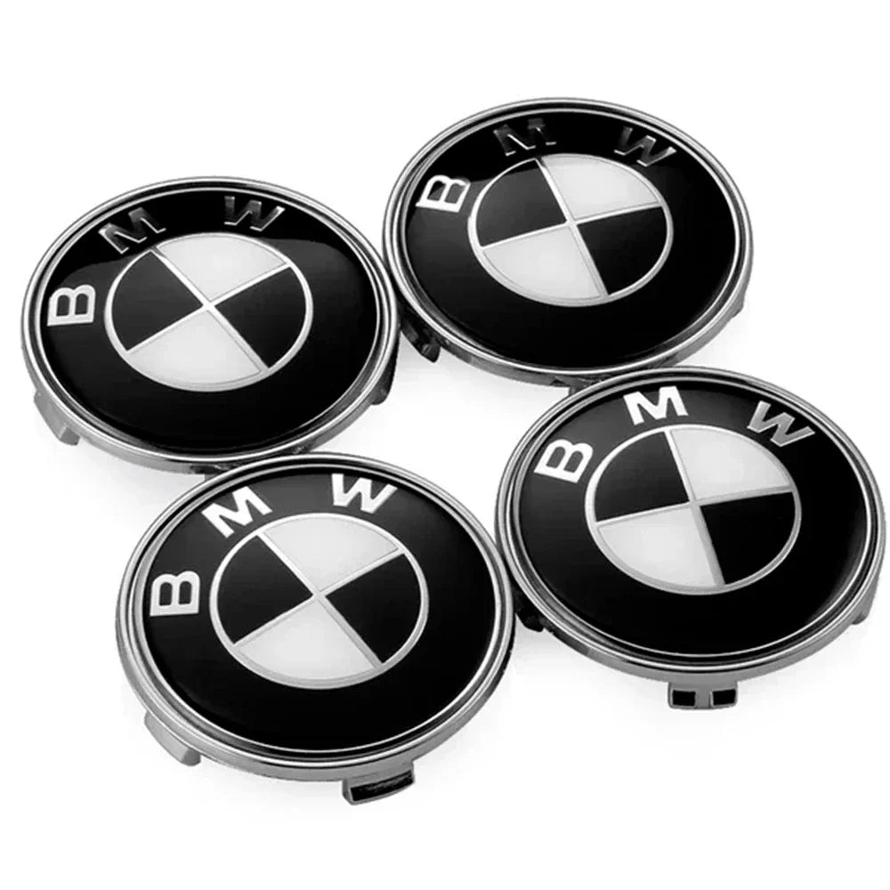 68 mm Wheel Center Caps – Set of 4