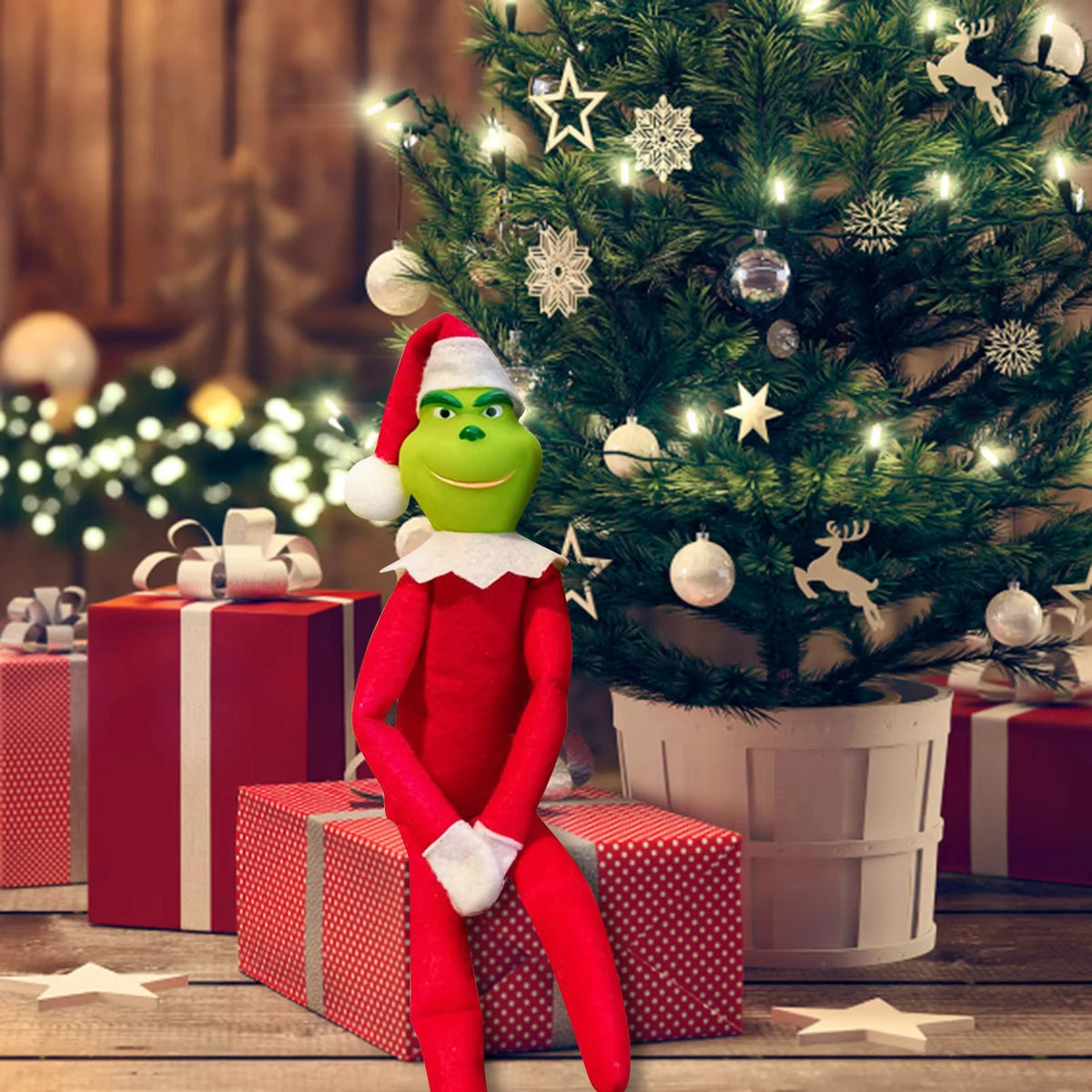 Christmas Elf Decoration Doll
