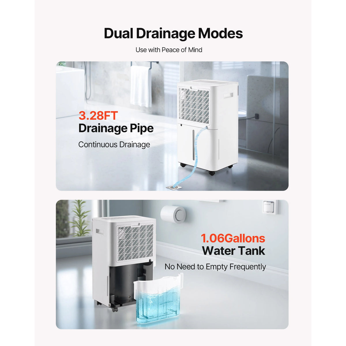 SucceBuy Home Dehumidifier – 22 to 82 Pint Options
