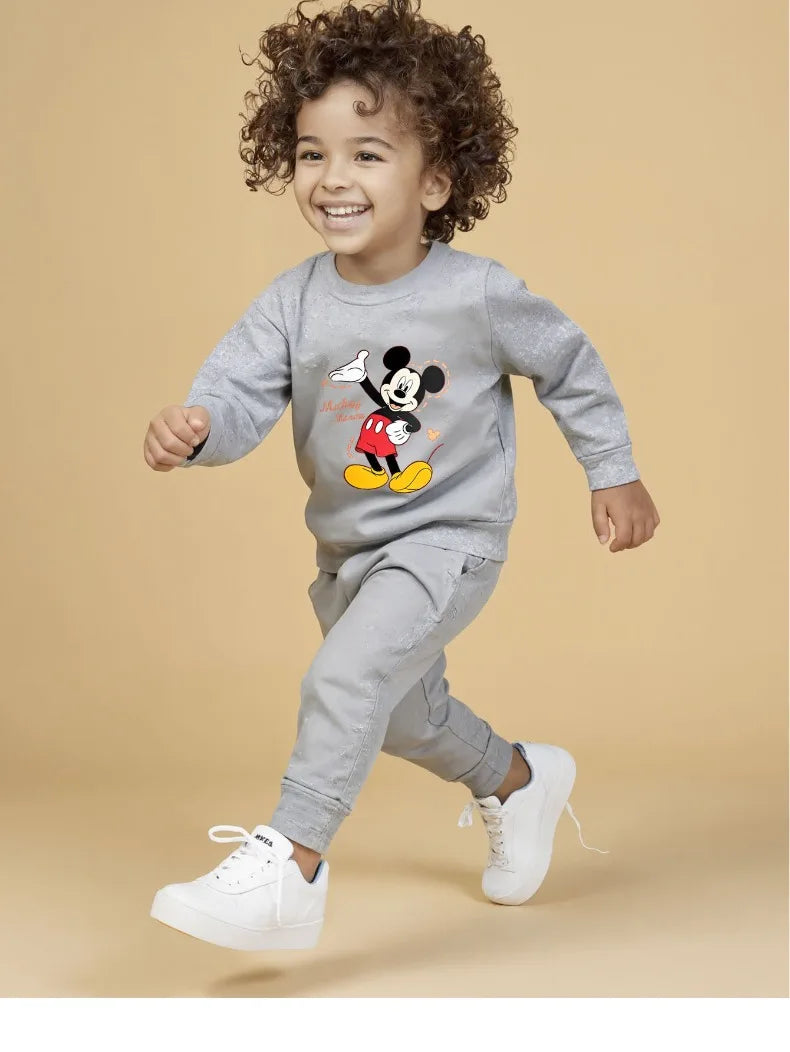 Children's Cartoon Pullover and Pants Set