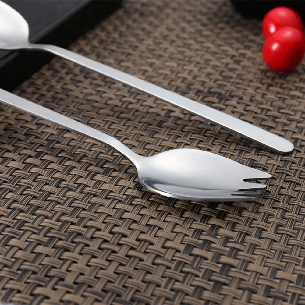 Stainless Steel Sporks — 5 Pieces
