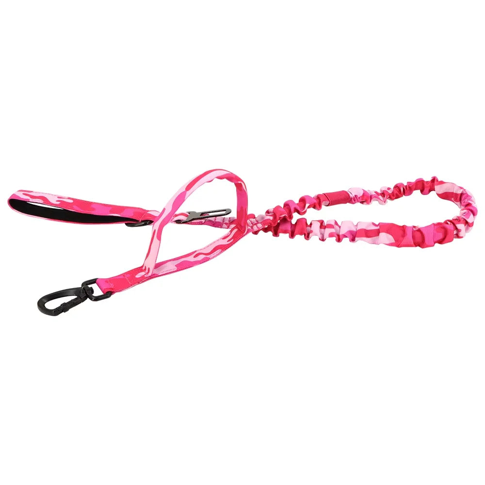 PETRAVEL Adjustable Nylon Dog Leash with Two Handles