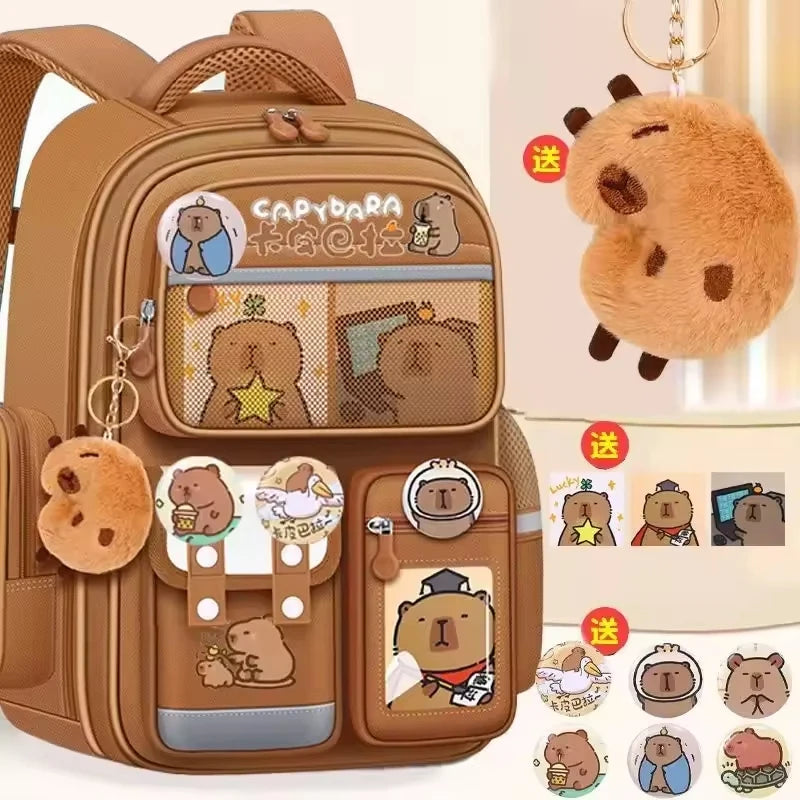 Capybara Kids' School Backpack