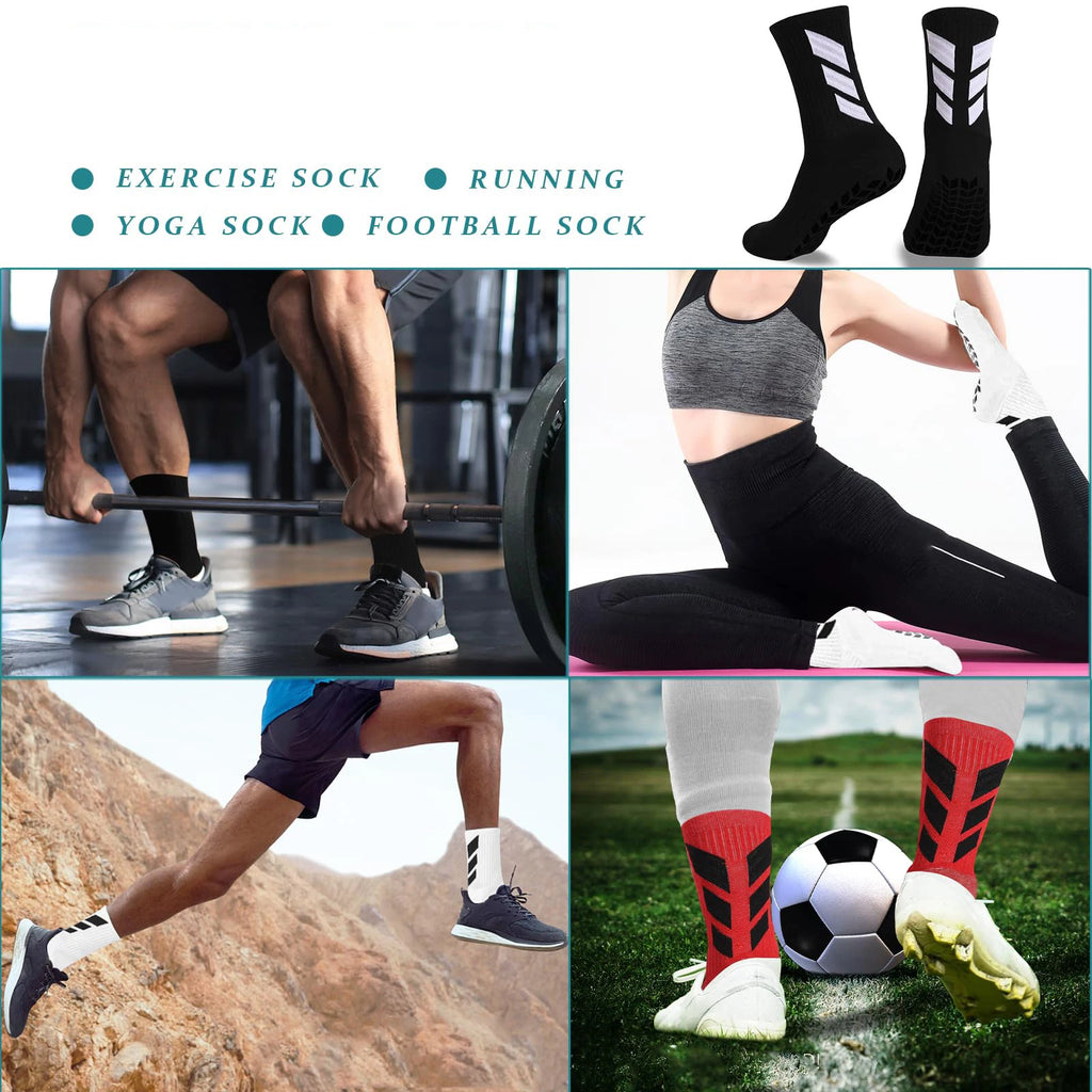Men's Non-Slip Sports Socks – 1 Pair